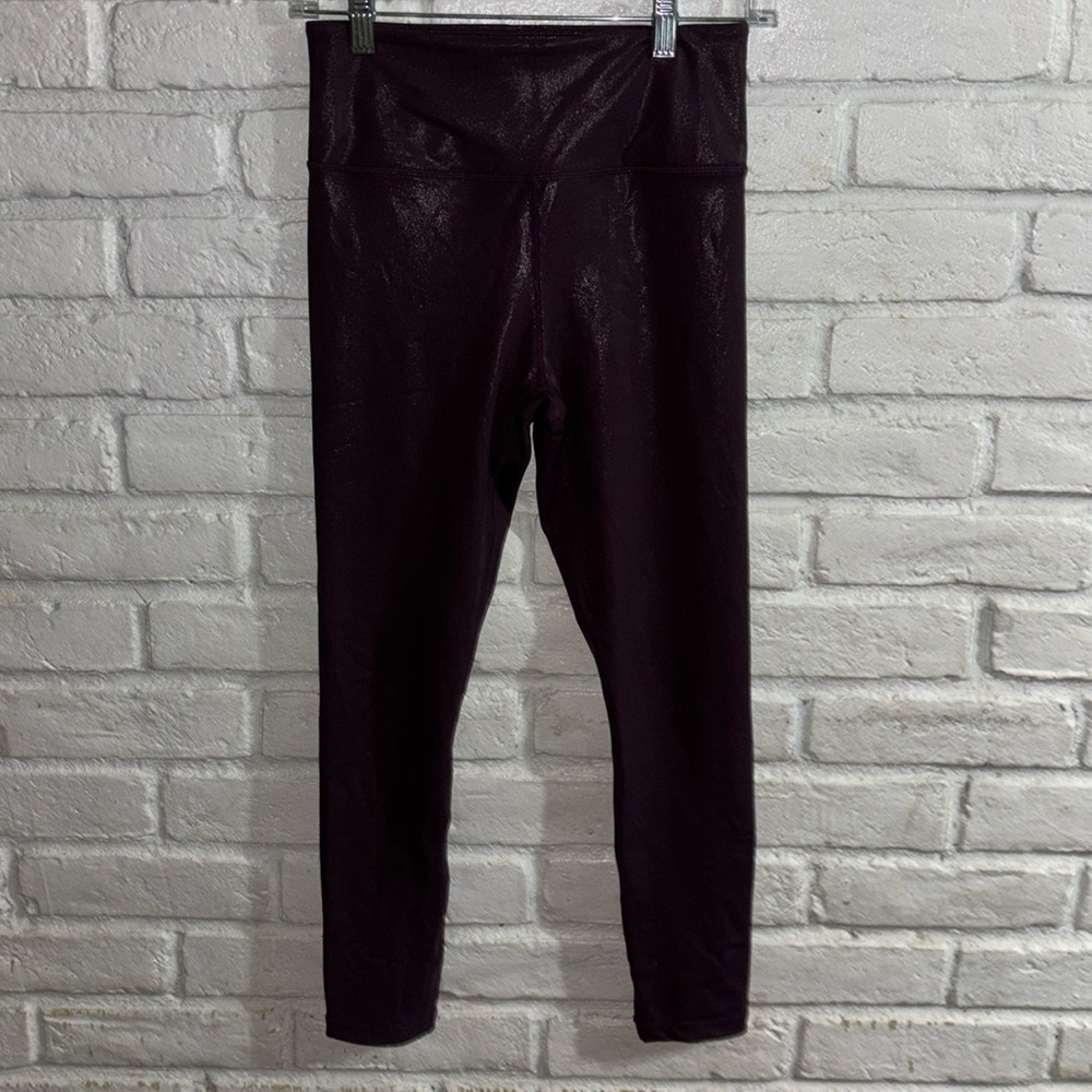 Zyia Active Plum/Burgandy leggings size 4